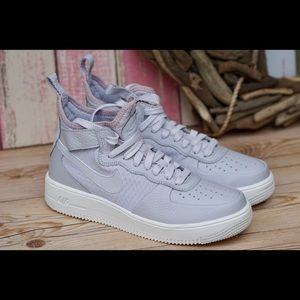 Nike Shoes | Air Force 1 Ultraforce Mid Vast Grey Womens Nike Air Max 1 Premium Sneakers Vast Grey Size 6 7 8 9